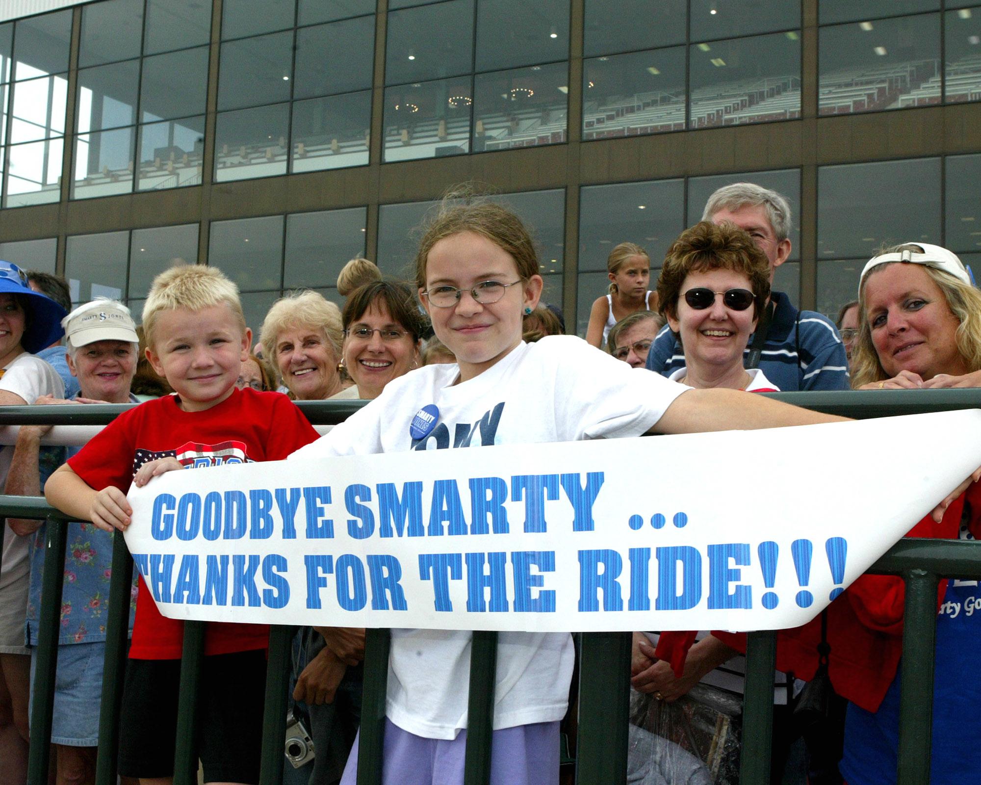 Smarty Jones, John Servis, Someday Farm, Stewart Elliott, Philadelphia Park, 2004 Kentucky Derby, 2004 Triple Crown, Bill Denver, EQUI-PHOTO 